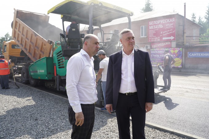Борис Албегов: Во Владикавказе будет капитально отремонтировано порядка 30 участков городских дорог