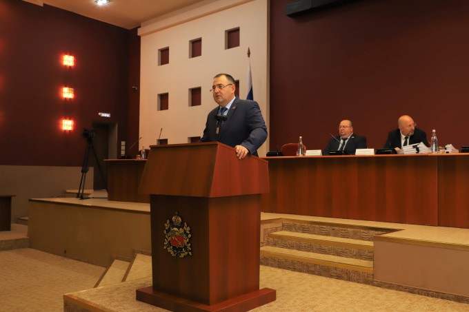 Состоялась сорок седьмая сессия Собрания представителей г. Владикавказа. 