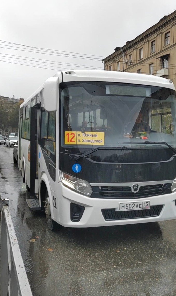 Во Владикавказе на маршрутную линию выехали шесть новых автобусов ПАЗ Vector Next.