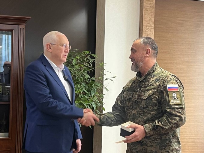 Вячеслав Мильдзихов: Встретился с командиром батальона «Алания» Русланом Остаевым