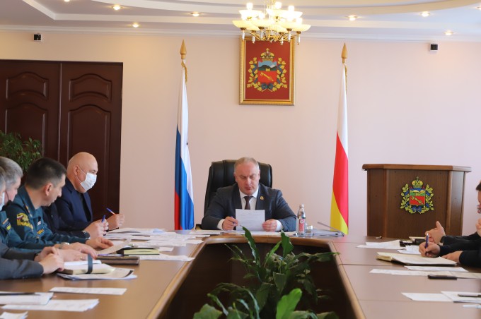 Вопросы городской безопасности обсудили в администрации Владикавказа