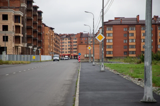 Ремонт и строительство городских тротуаров