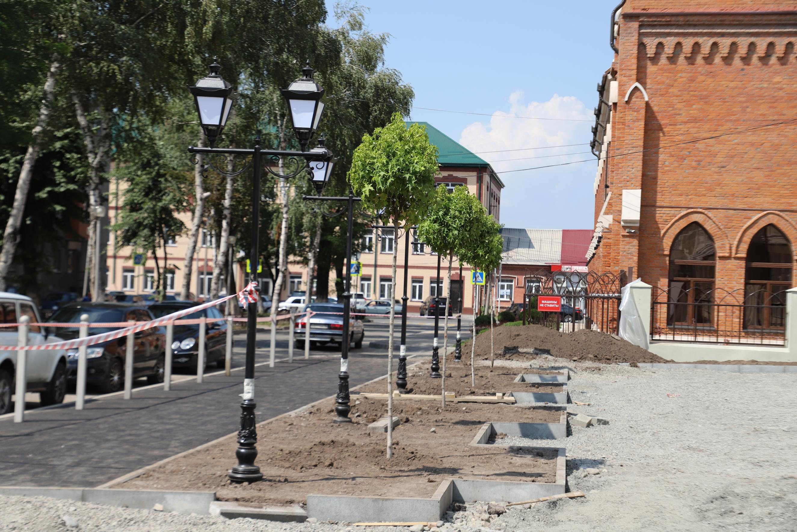 Таймураз Тускаев и Борис Албегов проинспектировали ряд городских объектов строительства