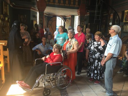 Постояльцы РДИ «Забота» посетили Аланский Богоявленский женский монастырь