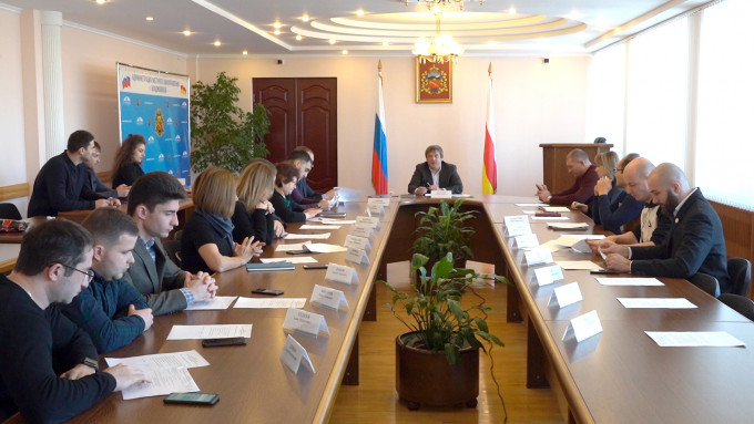 Во Владикавказе состоялось заседание молодёжного совета