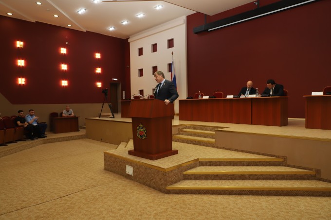 Состоялась шестидесятая сессия Собрания представителей г. Владикавказа седьмого созыва.