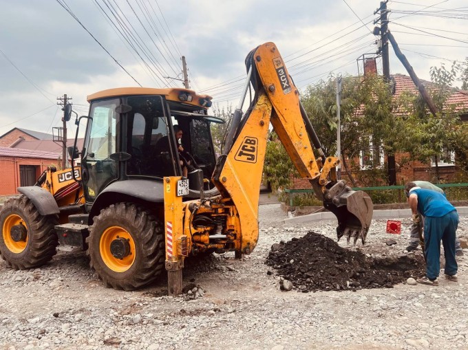 Дорожные работы во Владикавказе выполнены на 74 %