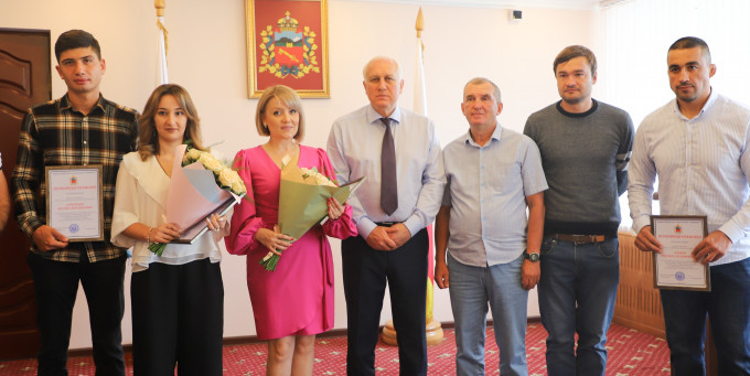 Во Владикавказе наградили отличившихся тренеров «Владикавказской академии спорта»