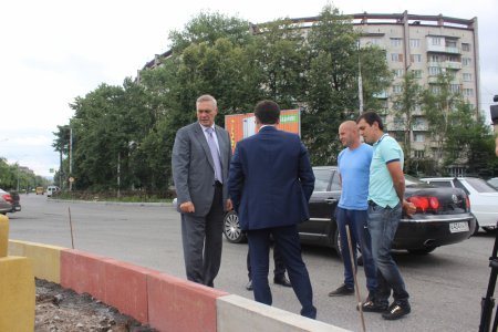 Ремонт улицы Московская планируется завершить в течение полутора месяцев