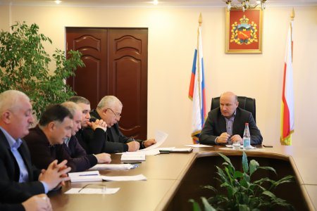 В АМС г.Владикавказа состоялось заседание штаба ЖКХ