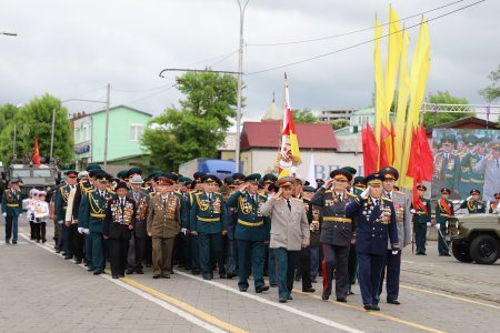 Парад Победы прошел во Владикавказе