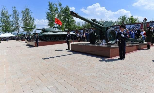 День Победы Владикавказ, памятник, откнрытие