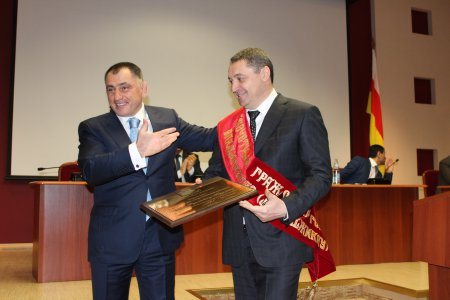 Русланбек Икаев стал почетным гражданином города Владикавказа