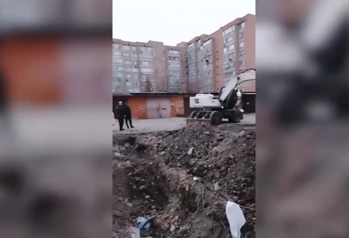 АМС Владикавказа остановила незаконное строительство гаражей по ул. Владикавказская, 55/1