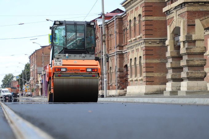 Завершается ремонт улицы Маркова