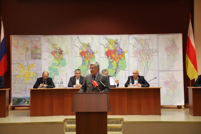 Во Владикавказе состоялись публичные слушания по проекту корректировки Генерального плана