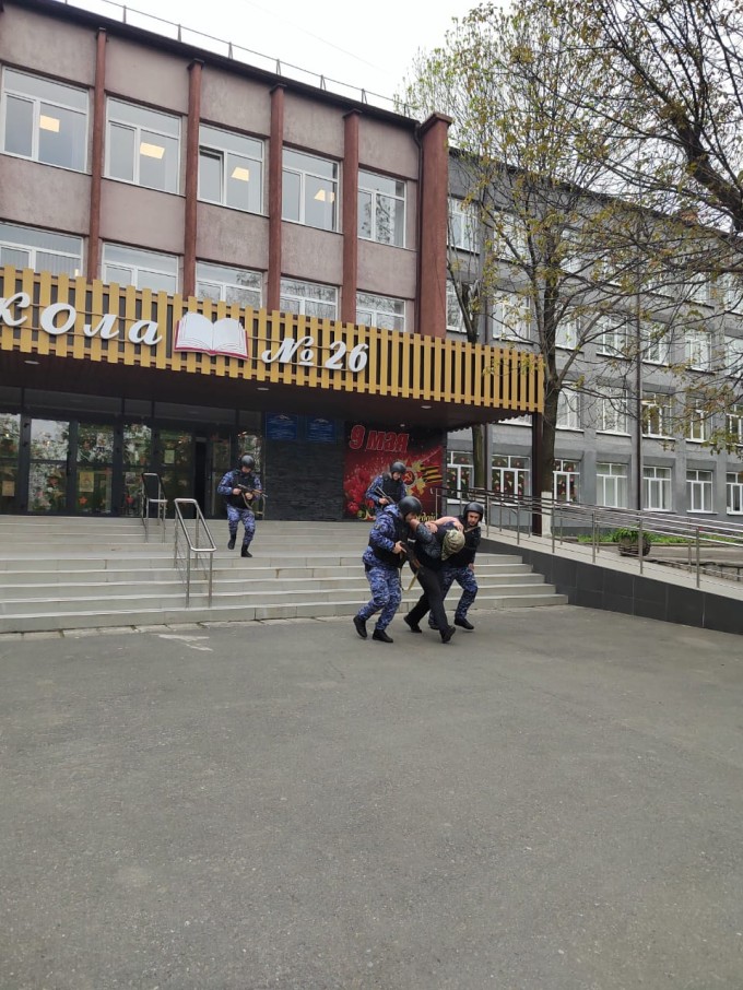 Во Владикавказе прошли Всероссийские антитеррористические учения.