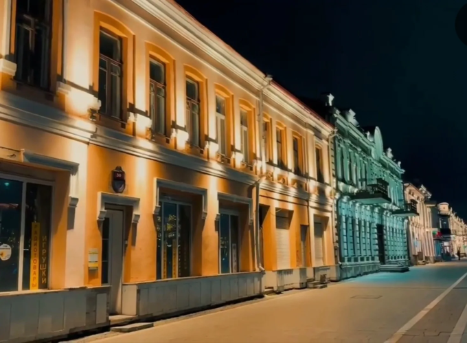 Вячеслав Мильдзихов: завершили работу по подсветке 26 исторических зданий на проспекте Мира  