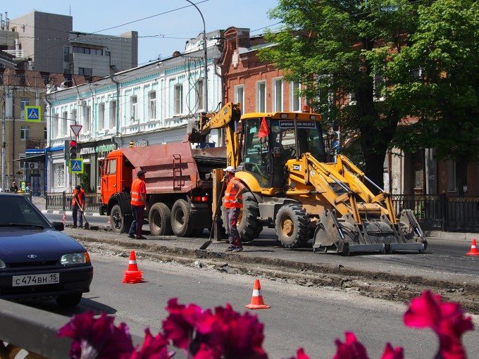Во Владикавказе завершен сезон дорожно-строительных работ 