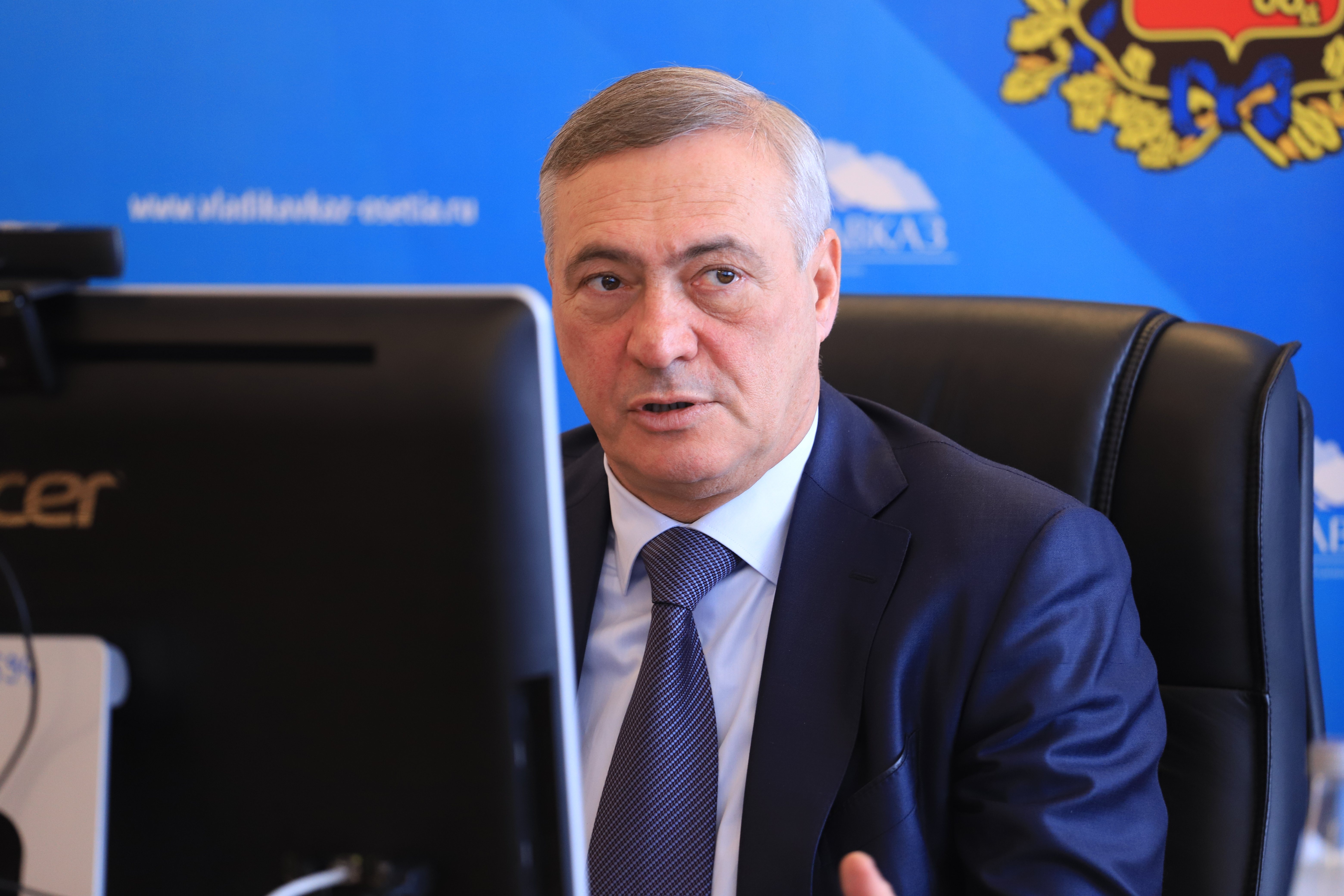Борис Албегов , глава Администрации , АМС Владикавказа