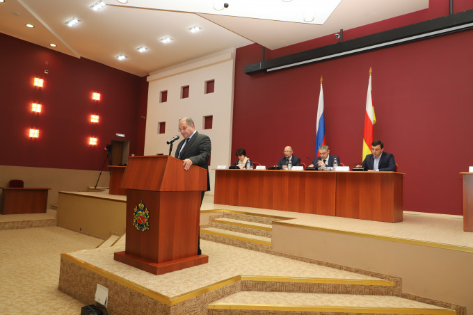 Состоялась 24 сессия Собрания представителей Владикавказа