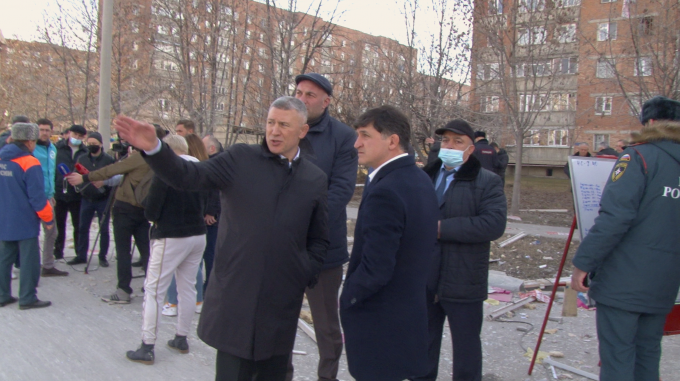 Администрация окажет помощь пострадавшим при взрыве по ул.Гагкаева