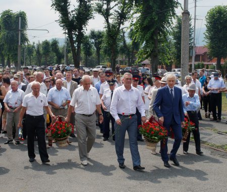 Во Владикавказе состоялся митинг, приуроченный к 75-летию начала Битвы за Кавказ